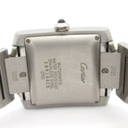 Cartier Watch Tank Francaise LM SS Silver — view 3