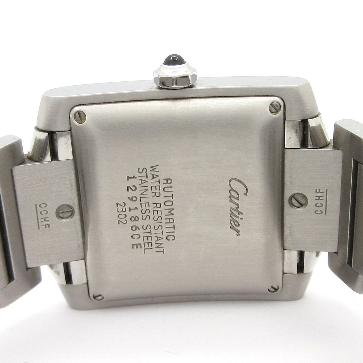 Cartier Watch Tank Francaise LM SS Silver — view 3