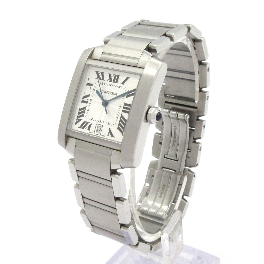 Cartier Watch Tank Francaise LM SS Silver — view 2