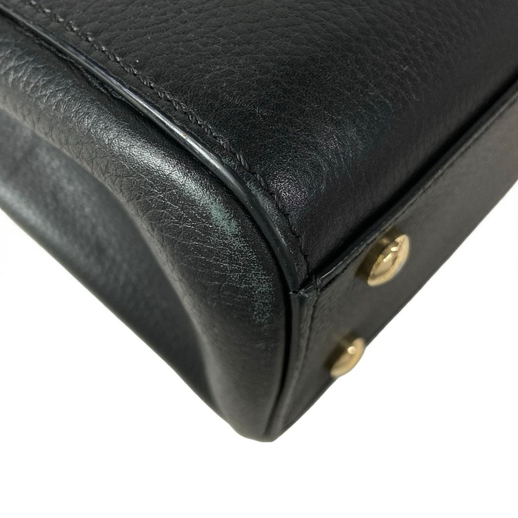 Chanel Handbag Neo Executive Small Shopping Black Gold — view 9