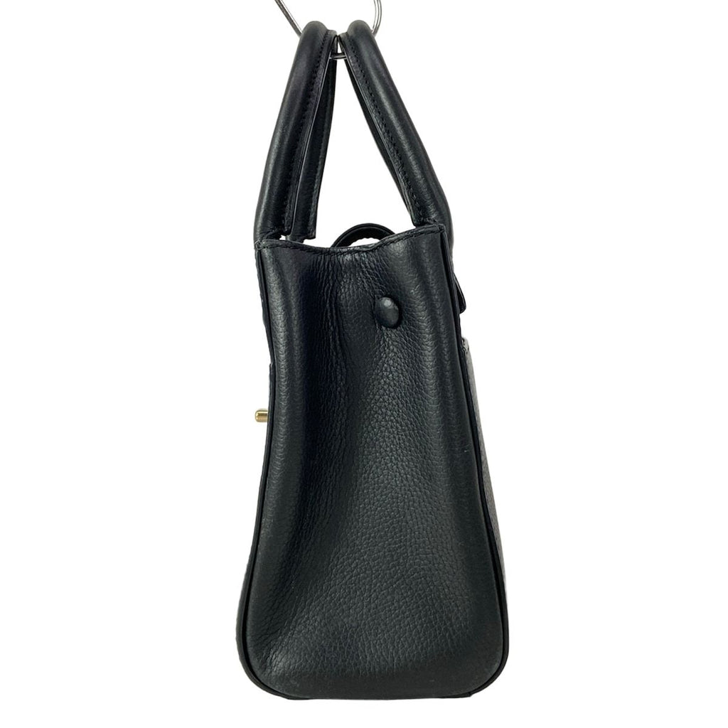 Chanel Handbag Neo Executive Small Shopping Black Gold — view 4