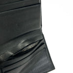 Chanel Hook Wallet Quilted Black Silver Lambskin — view 8
