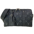 Louis Vuitton Shoulder Bag Collection City Keepall LV Faded Charcoal Leather