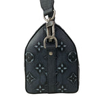 Louis Vuitton Shoulder Bag Collection City Keepall LV Faded Charcoal Leather — view 4