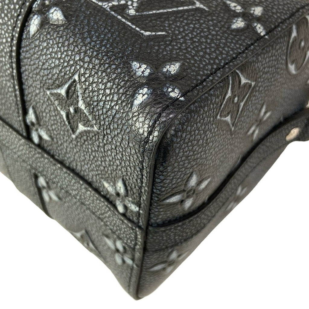 Louis Vuitton Shoulder Bag Collection City Keepall LV Faded Charcoal Leather — view 6