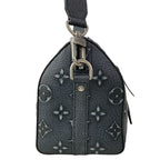 Louis Vuitton Shoulder Bag Collection City Keepall LV Faded Charcoal Leather — view 2