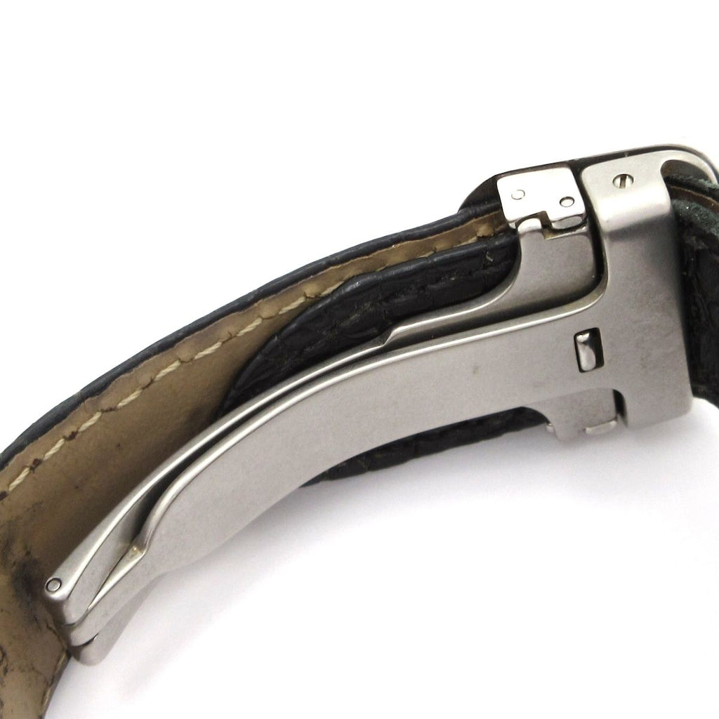 Cartier Watch Rondo Solo XL SS Leather White — view 4