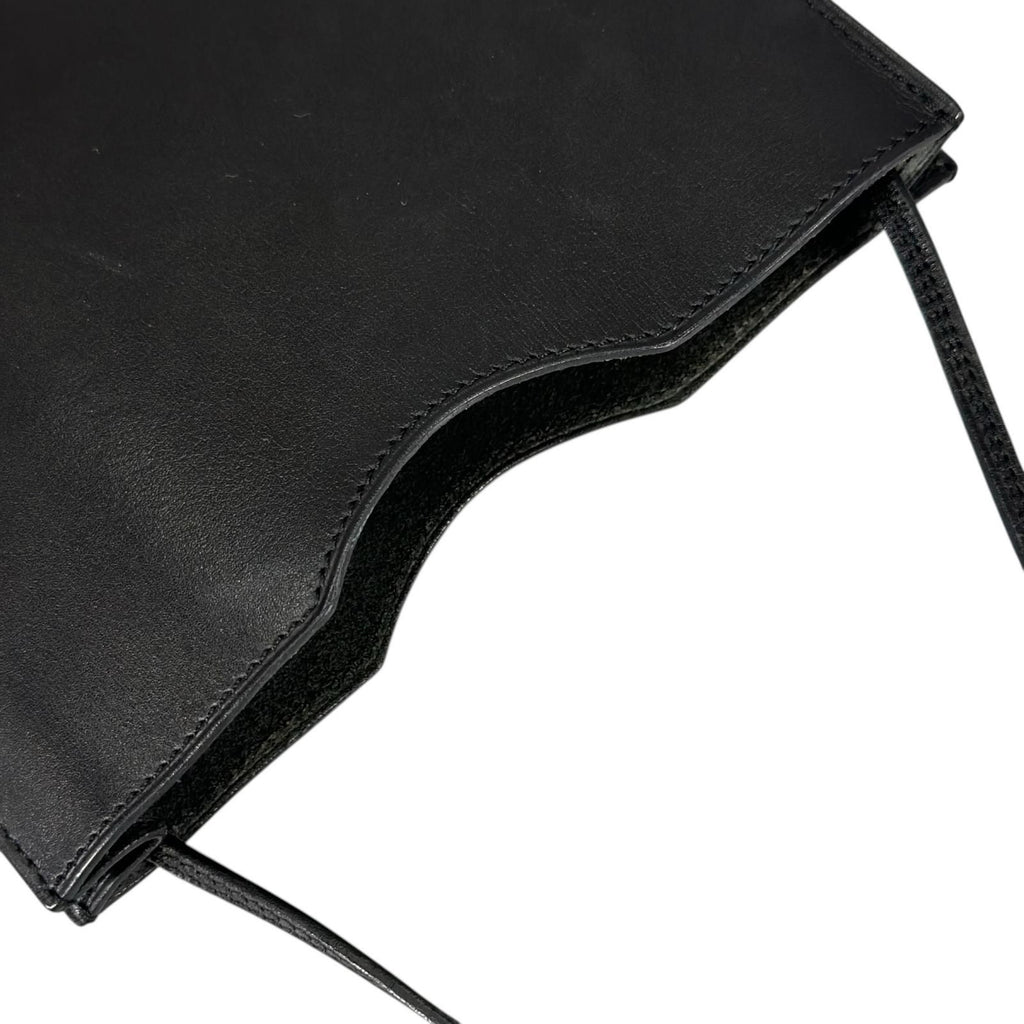 Hermes Onimetou Box Calf Black Shoulder — view 6