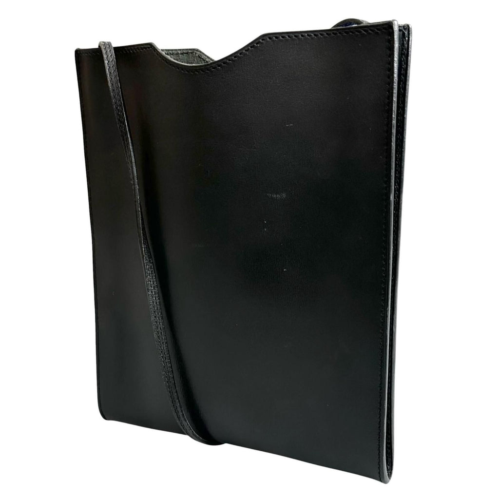 Hermes Onimetou Box Calf Black Shoulder — view 4