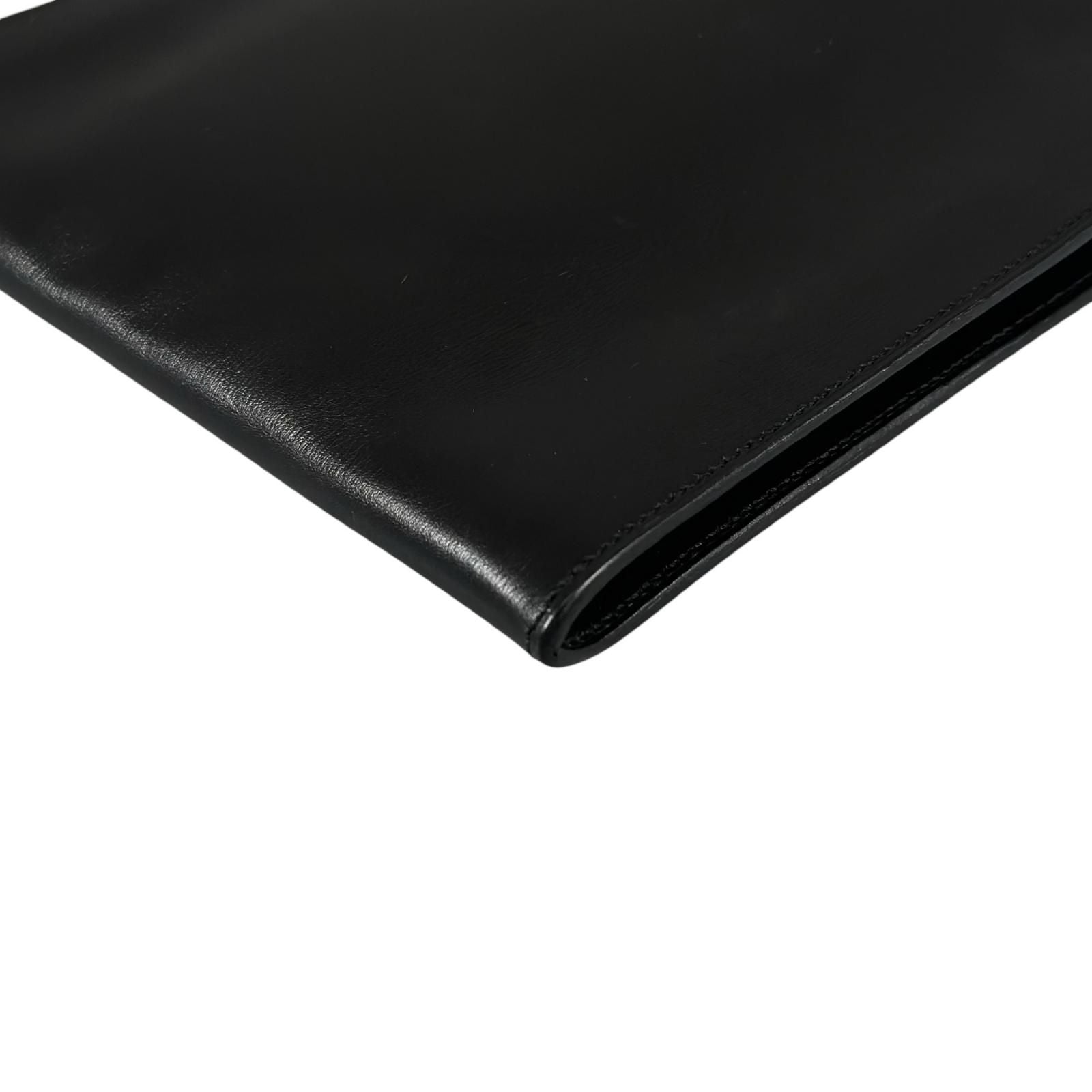 Hermes Onimetou Box Calf Black Shoulder — view 8