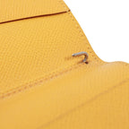 Hermes Agenda GM Leather Yellow Navy Notebook Cover Silver — view 8
