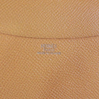 Hermes Agenda GM Leather Yellow Navy Notebook Cover Silver — view 7