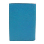 Hermes Agenda GM Leather Blue Notebook Cover Silver — view 4