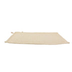 Hermes Bora GM Straw Cotton Ivory Pouch Silver — view 3