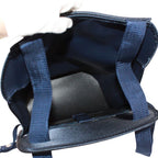 Hermes Sherpa Travel Around the Stars Exhibition Nylon Navy Backpack Silver — view 7