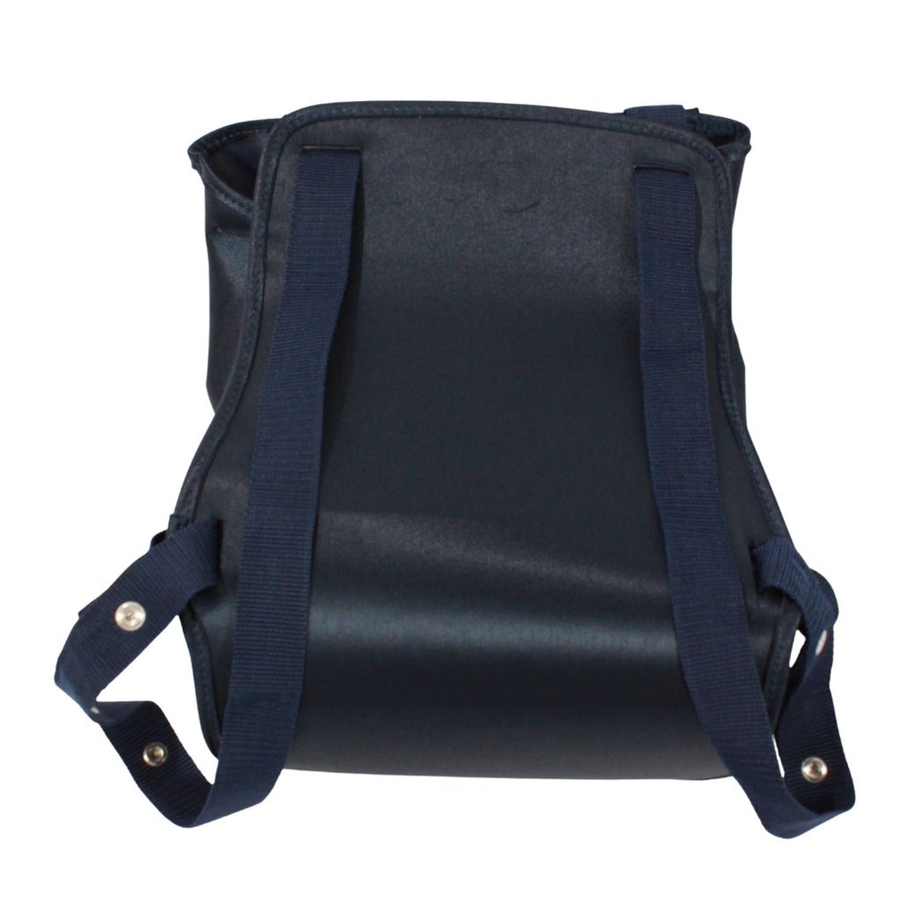 Hermes Sherpa Travel Around the Stars Exhibition Nylon Navy Backpack Silver — view 3