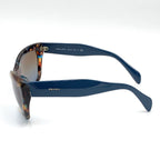 Prada Multicolor Frame Acetate Navy Sunglasses Eyewear — view 5