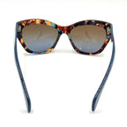 Prada Multicolor Frame Acetate Navy Sunglasses Eyewear — view 6