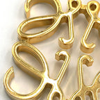 Loewe Anagram Metal Gold — view 6