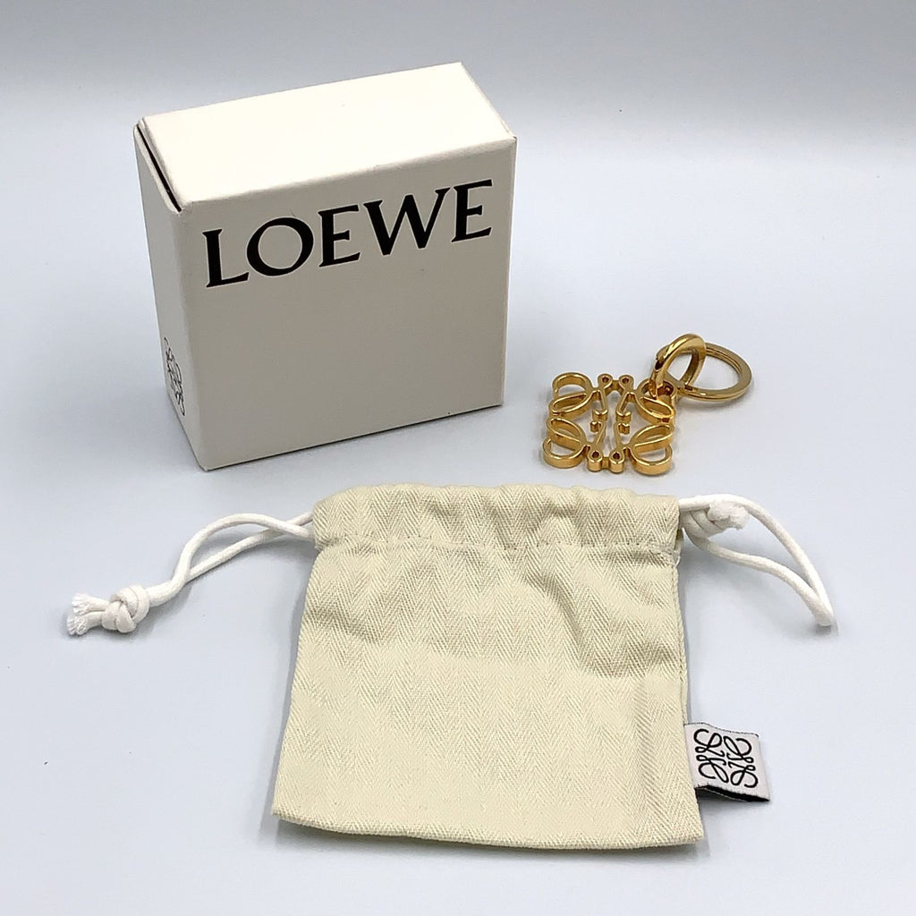 Loewe Anagram Metal Gold — view 9