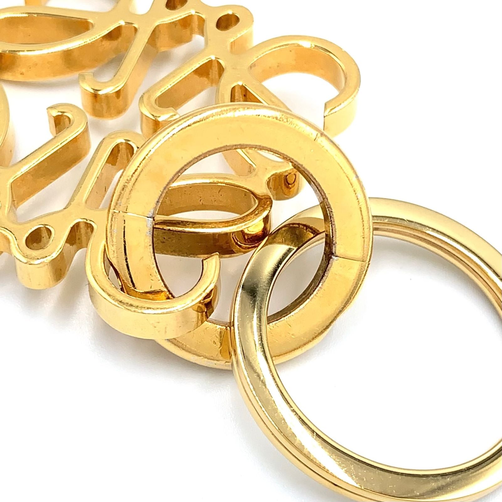 Loewe Anagram Metal Gold — view 4