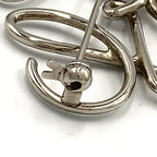 Loewe Anagram Brooch Metal Silver — view 4