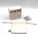 Loewe Anagram Brooch Metal Silver — view 9