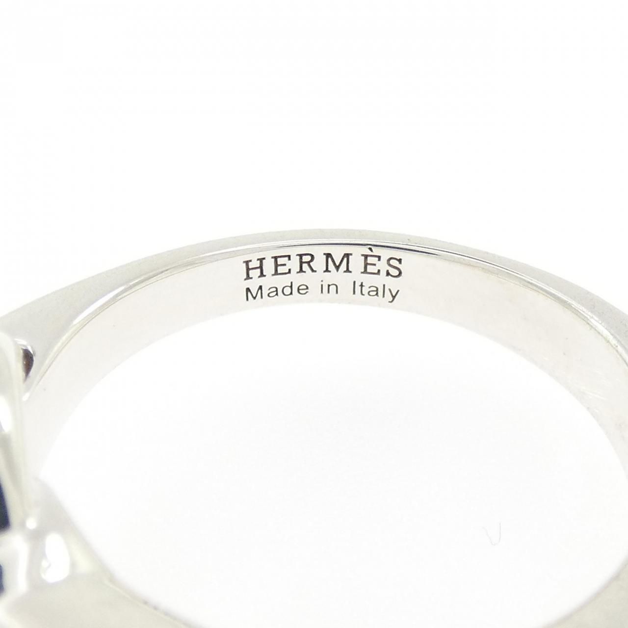 Hermes Gallop Ring Silver — view 4