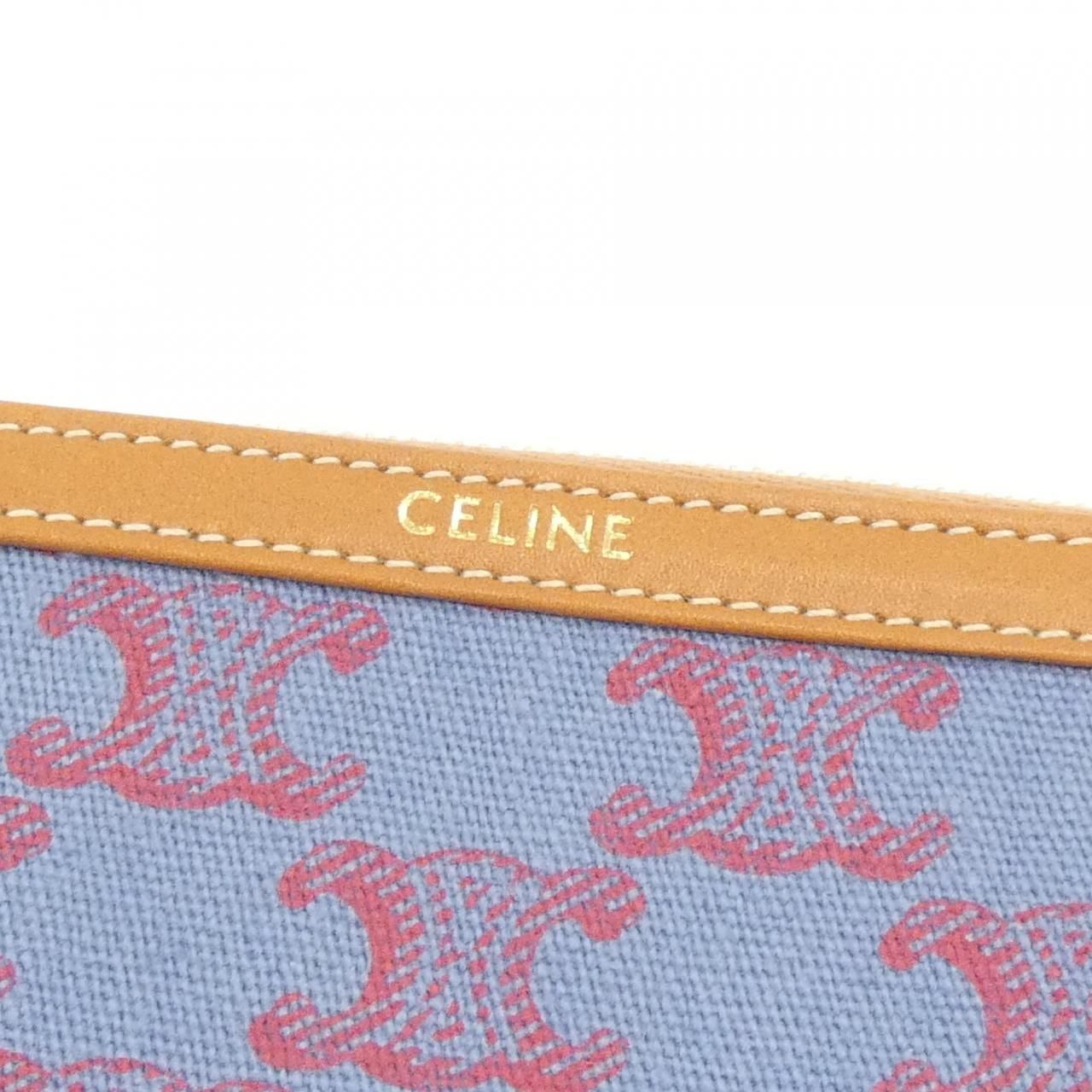 Celine Shoulder Bag Blue — view 4