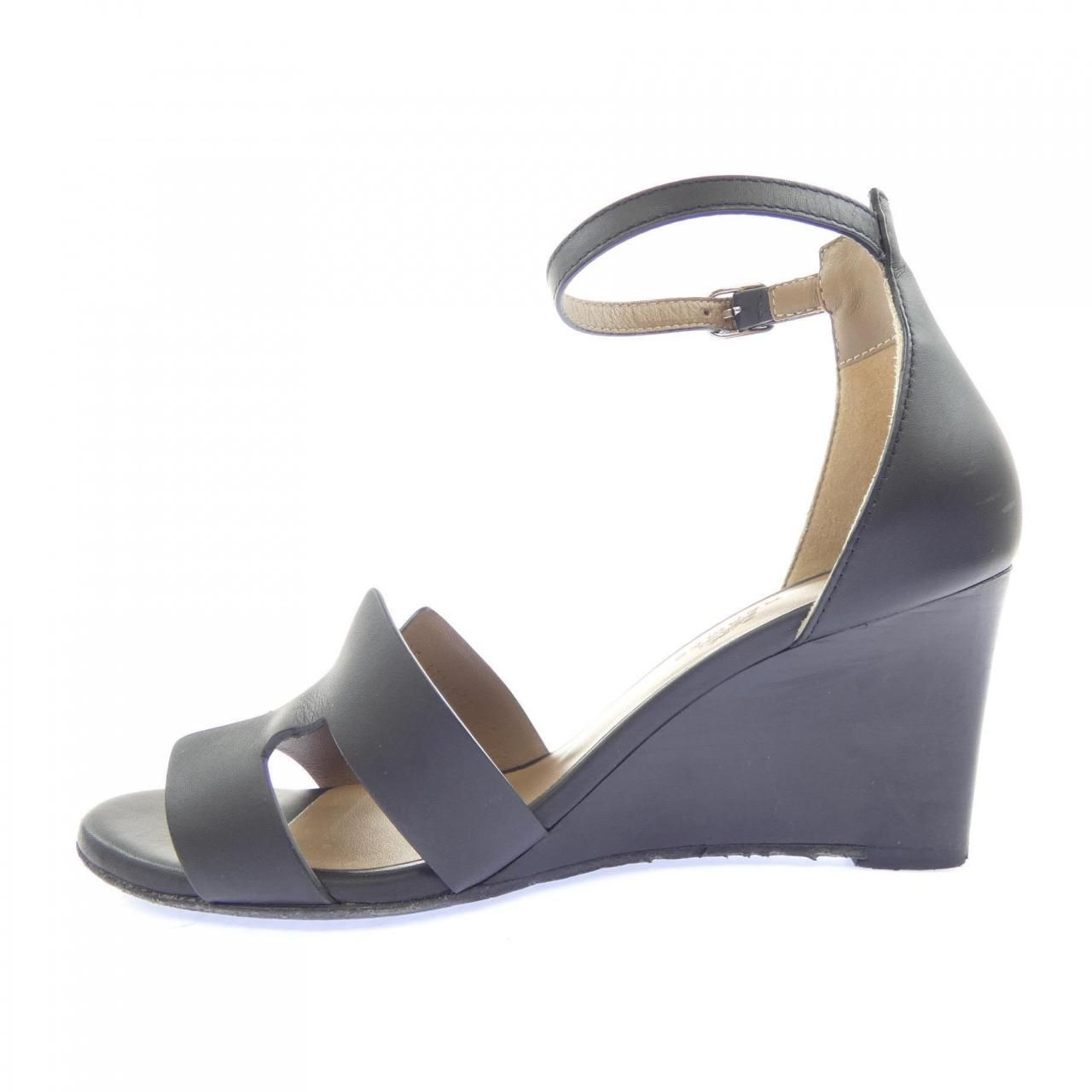 Hermes Legend Sandals Black — view 2
