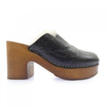 Chanel Clog Sandals Black
