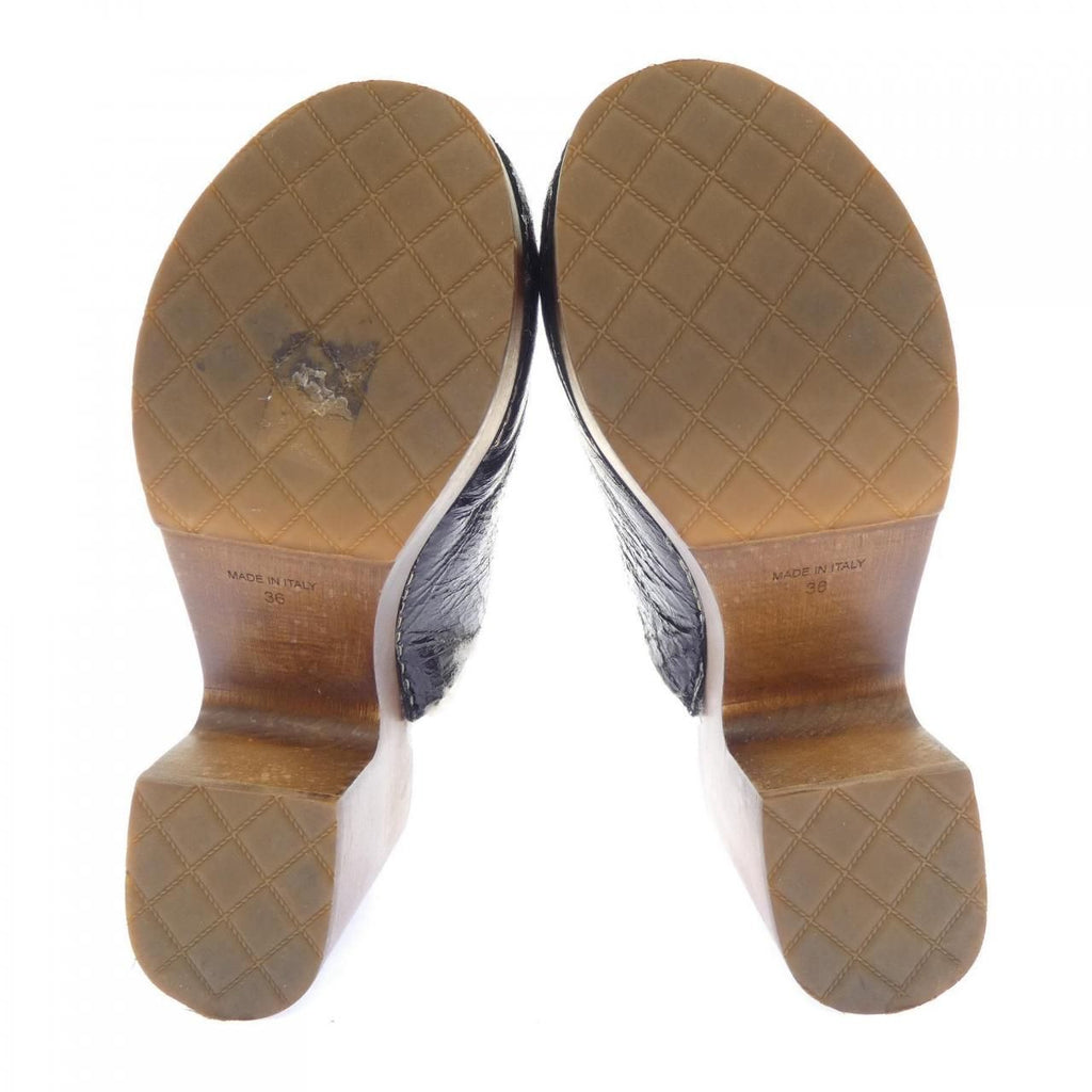 Chanel Clog Sandals Black — view 4