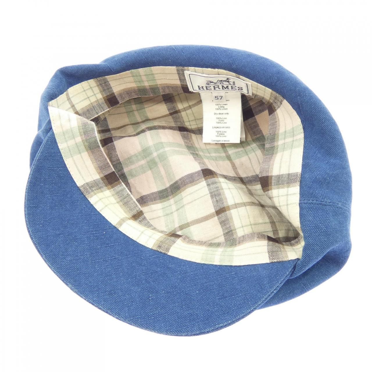 Hermes Cap Hat Blue — view 5