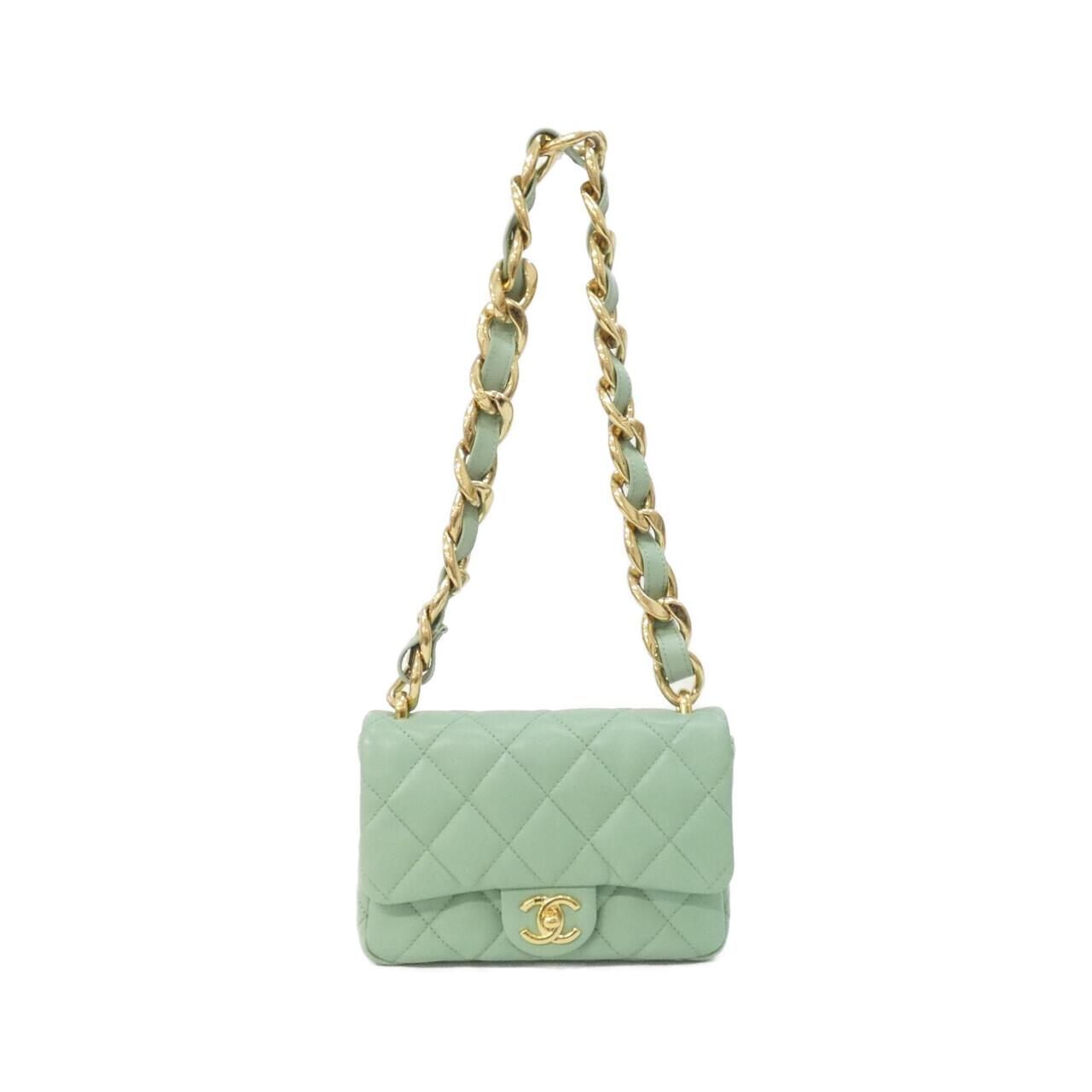 Chanel Shoulder Bag Green
