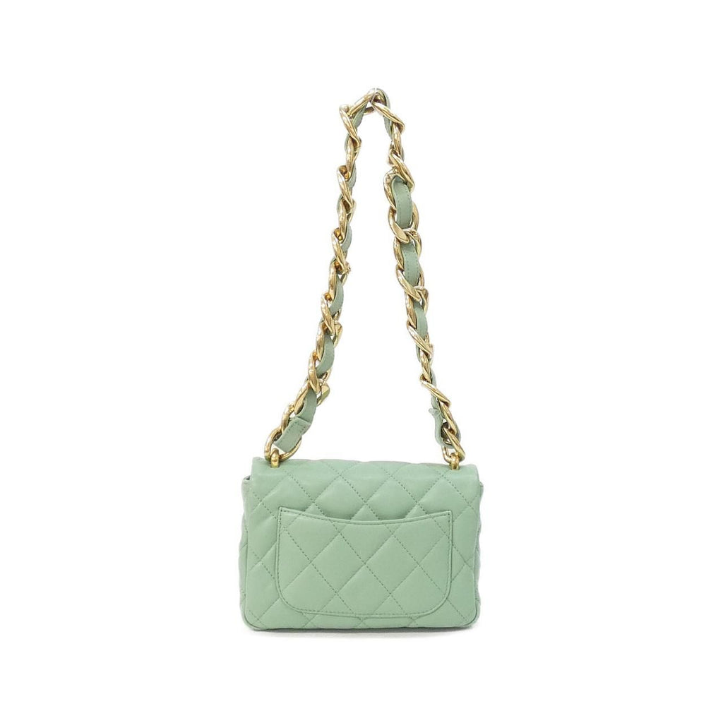 Chanel Shoulder Bag Green — view 2