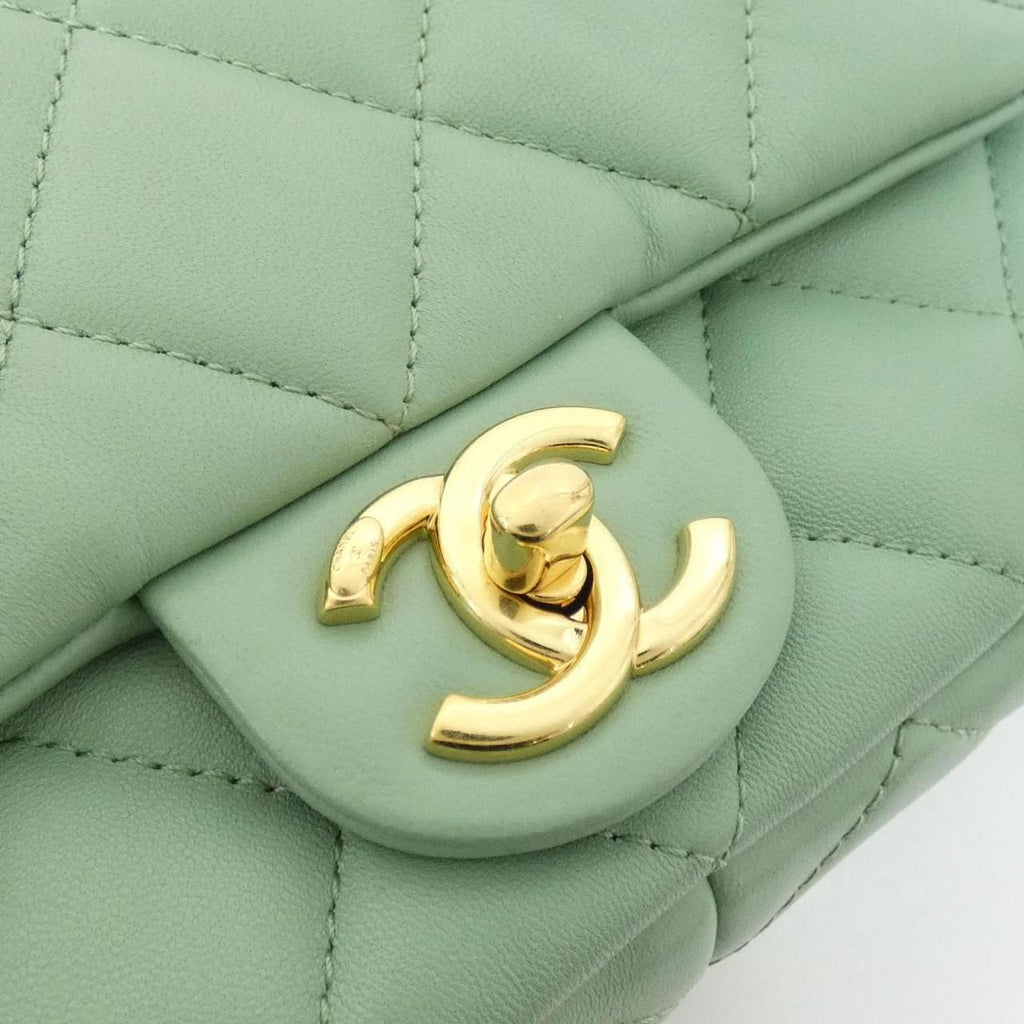 Chanel Shoulder Bag Green — view 4