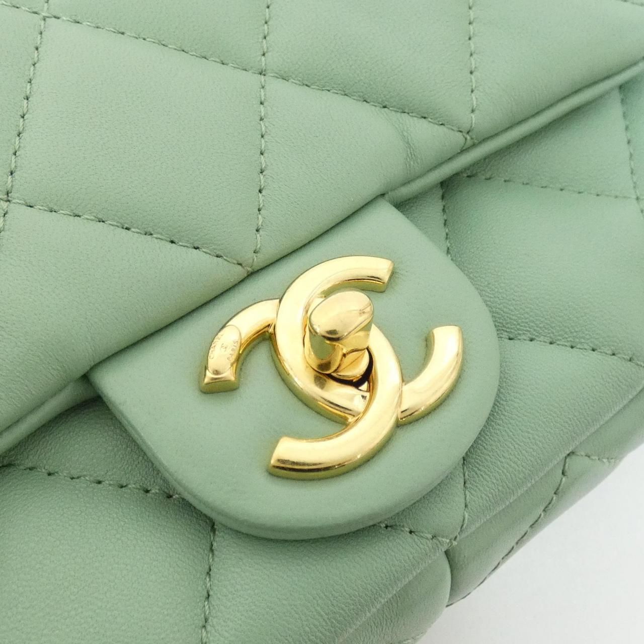 Chanel Shoulder Bag Green — view 4