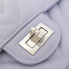 Chanel Shoulder Bag Purple — view 6