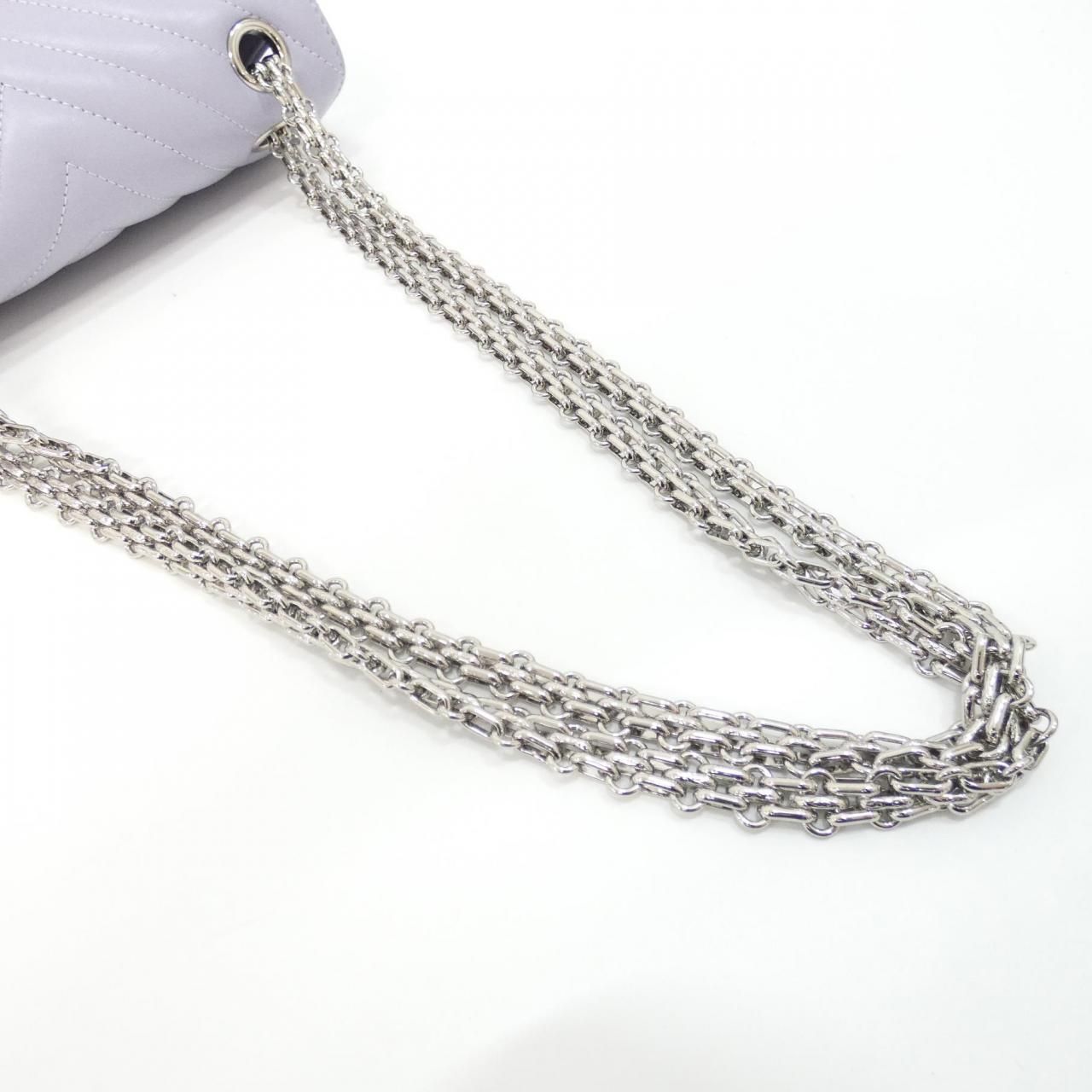 Chanel Shoulder Bag Purple — view 7