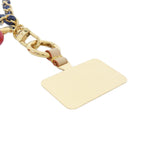 Louis Vuitton Phone Charm Monogram Denim Cherry Keychain — view 4