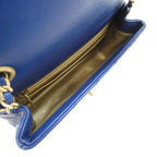 Chanel Shoulder Bag Blue — view 9