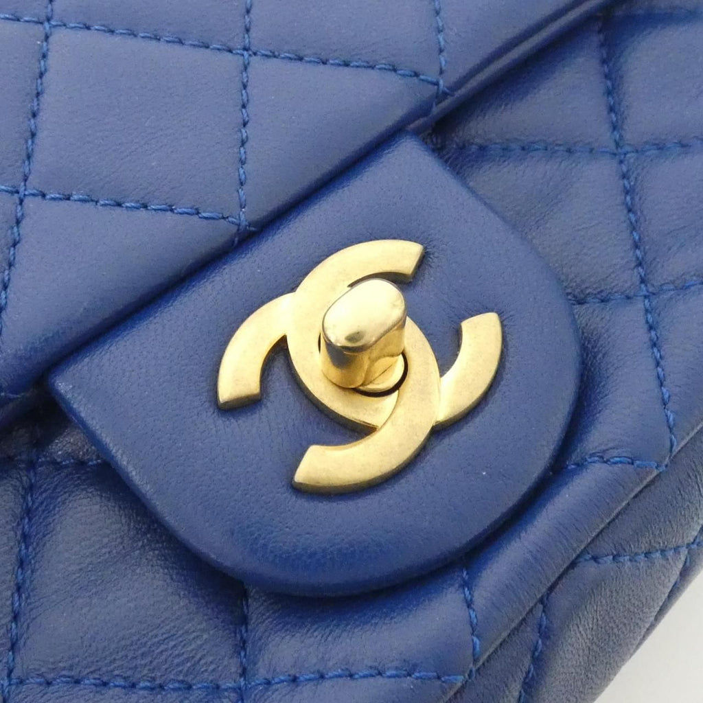 Chanel Shoulder Bag Blue — view 6