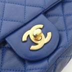 Chanel Shoulder Bag Blue — view 6