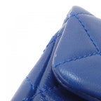 Chanel Shoulder Bag Blue — view 4