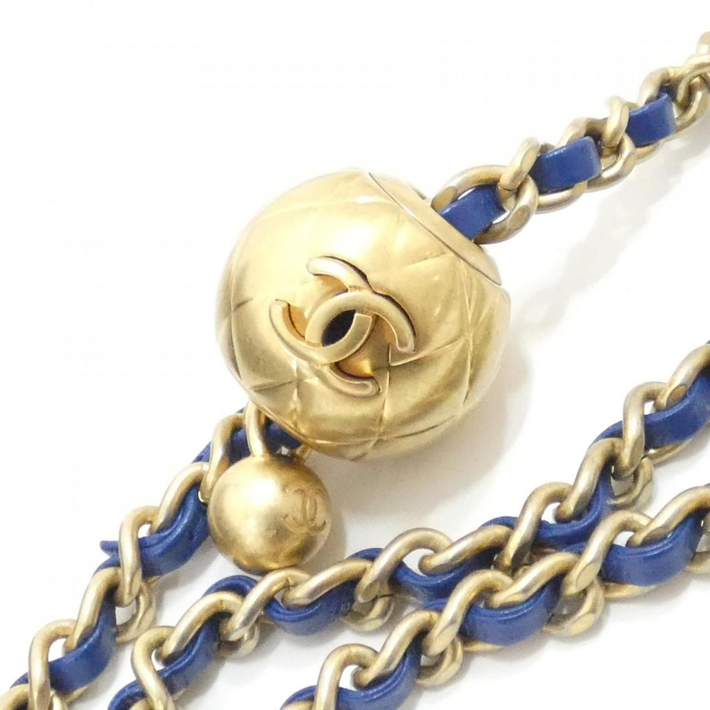 Chanel Shoulder Bag Blue — view 7