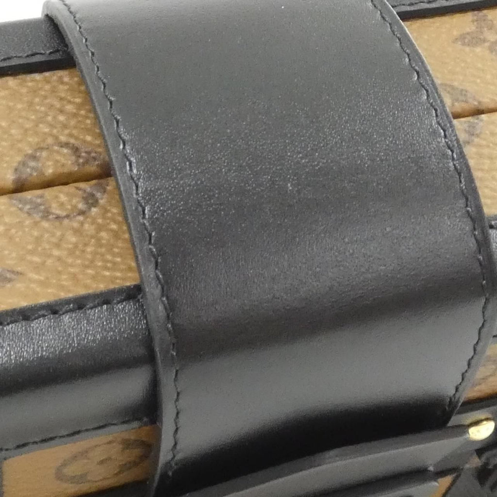 Louis Vuitton Monogram Reverse Petite Malle Shoulder — view 5