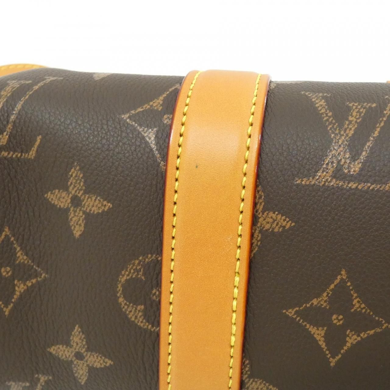 Louis Vuitton Monogram Leather Keepall Bandouliere 25 cm Boston — view 3