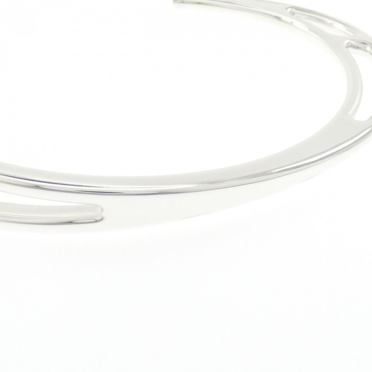 Hermes Chaine D'ancre Punk Bangle Bracelet — view 2