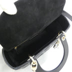 Dior Lady Bag Handbag Black — view 7
