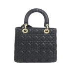 Dior Lady Bag Handbag Black — view 2